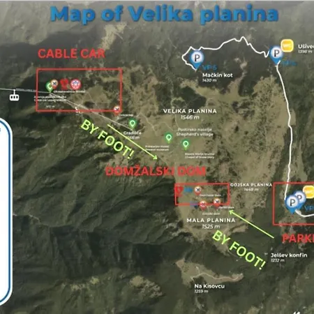 فندق Domzalski Dom Na Veliki Planini